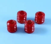 превью чехол защитный направляющего пальца суппорта (к-т из 4 шт.) ваз 2108 красный полиуретан "cs-20" от Автостем 