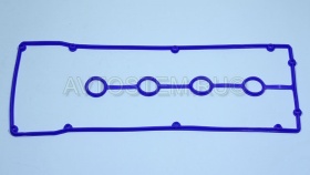 Изображение прокладка клапанной крышки змз 409 евро-4 с колодцами в сборе (10 отверстий) синий силикон "лв" от Автостем