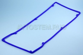 Изображение прокладка клапанной крышки змз 405 евро-3 (8 отверстий) синий силикон "лв" от Автостем