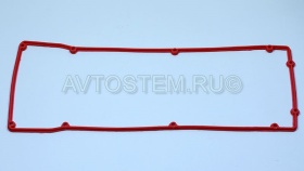 Изображение прокладка клапанной крышки змз 409 евро-4 (10 отверстий) красный силикон "лв" от Автостем