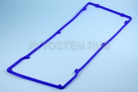 Изображение прокладка клапанной крышки змз 409 евро-4 (10 отверстий) синий силикон "лв" от Автостем