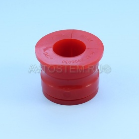 Изображение втулка стабилизатора нижняя большая маз (40х72) красный полиуретан 6430-2906030 "птп" от Автостем