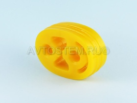 Изображение подушка (крепления) глушителя для а/м газель желтый полиуретан 3105-1203163 "cs-20" от Автостем