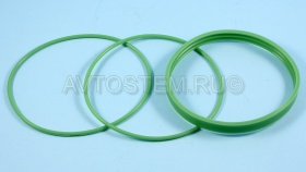 Изображение кольцо гильзы маз зелёный силикон (к-т 3шт) 236-1002023/24/040 "птп" от Автостем
