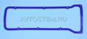 превью прокладка клапанной крышки ваз 2101 синий силикон с металлическими шайбами "лв" от Автостем 