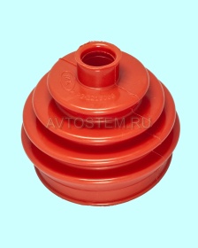 Изображение пыльник (чехол) шруса внутренний ваз 2121/21213 красный полиуретан "пик" от Автостем