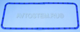 Изображение прокладка масляного картера (поддона) ямз 238 синий силикон с пресс-шайбами "лв" от Автостем