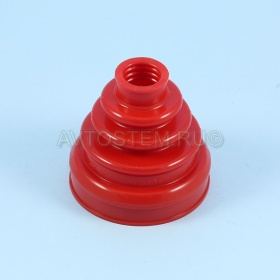 Изображение пыльник (чехол) шрус карданного вала ваз 2123 н/о красный полиуретан cs-20 от Автостем