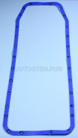 Изображение прокладка масляного картера (поддона) для а/м камаз синий силикон с пресс-шайбами"лв" от Автостем