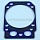 превью прокладка гбц для а/м камаз "евро" синяя с металическим каркасом 740-30-1003213 "птп" от Автостем 