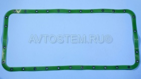 Изображение прокладка масляного картера (поддона) ямз 236 зеленый силикон с пресс-шайбами "лв" от Автостем