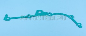 Изображение прокладка крышки цепи правая змз 405/409 евро-3 (0,8) td-2 зеленая от Автостем