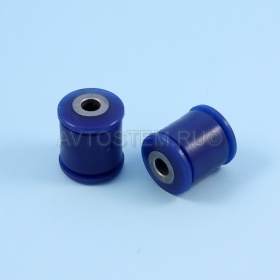 Изображение сайлентблоки заднего амортизатора ваз 2108-2170/стабилизатора газ-3310/3302/валдай (к-т 2шт) синий полиуретан "пик" от Автостем