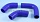 превью патрубки радиатора уаз 452/469 умз 417 (90 л.с.) (к-т 3шт) синий силикон "лв" от Автостем 