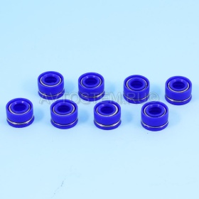 Изображение колпачки маслоотражательные маз (к-т 8шт) синий силикон "птп" от Автостем