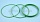превью кольцо гильзы маз зелёный силикон (к-т 3шт) 236-1002023/24/040 "птп" от Автостем 