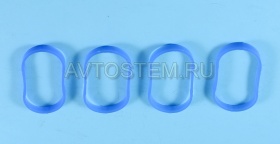 Изображение прокладки впускного коллектора logan/largus 16 клап. (к-т 4шт) синий силикон 8200052312 "птп" от Автостем