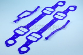 Изображение прокладки впускного коллектора зил (плиты) синий силикон "лв" от Автостем