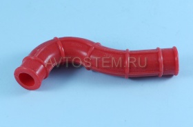 Изображение патрубок вентиляции картера ваз 2108 верхний (сапуна малый) красный силикон 2108-1014050 "птп" от Автостем